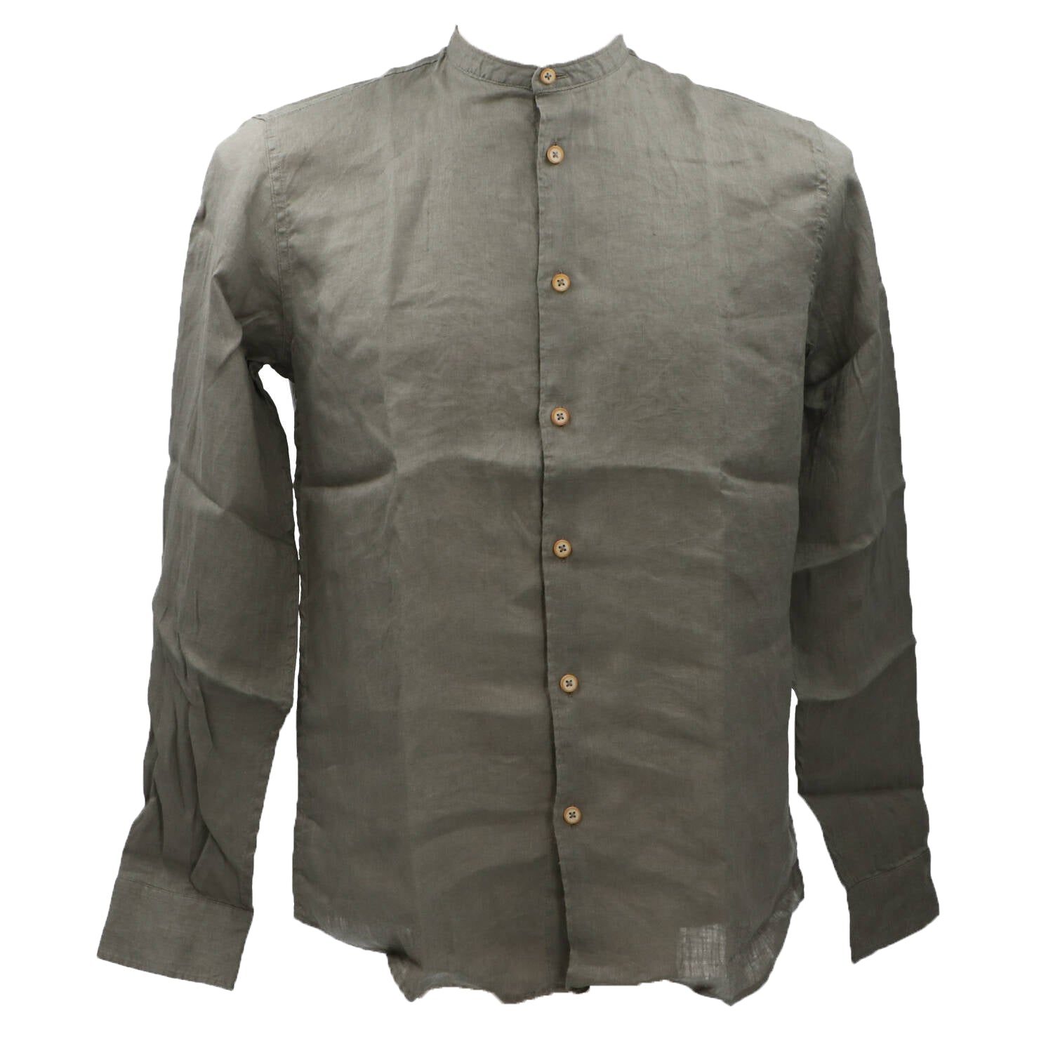 Sseinse Camicia Camicia CE9111SS Coreana Verde Scuro