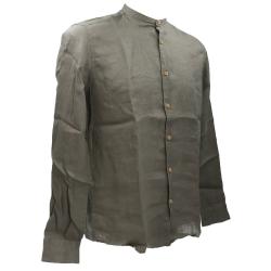 Camicia CE9111SS Coreana Verde Scuro