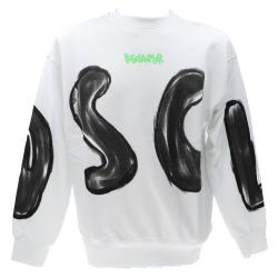 Disclaimer Felpe Felpe 24EDS54219 LETT FELPA Bianco