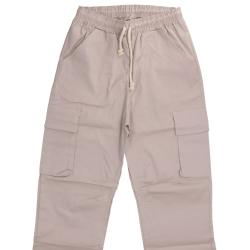 Pantaloni 24EDS54244 GABARDINE CARGO Beige