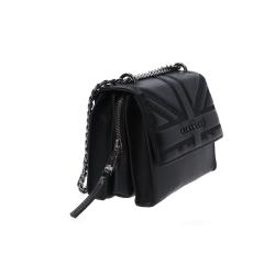 Borse tracolla SHOLDER BAG CAPORASO LEATHER Nero
