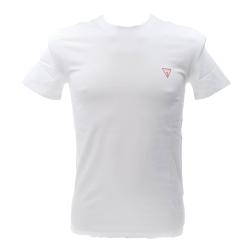 Guess T-shirt M2YI24J1314  CN SS CORE TEE STR Bianco