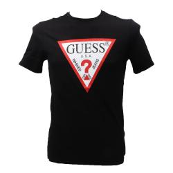 Guess T-shirt T-shirt MAN ORIGINAL TEE Nero