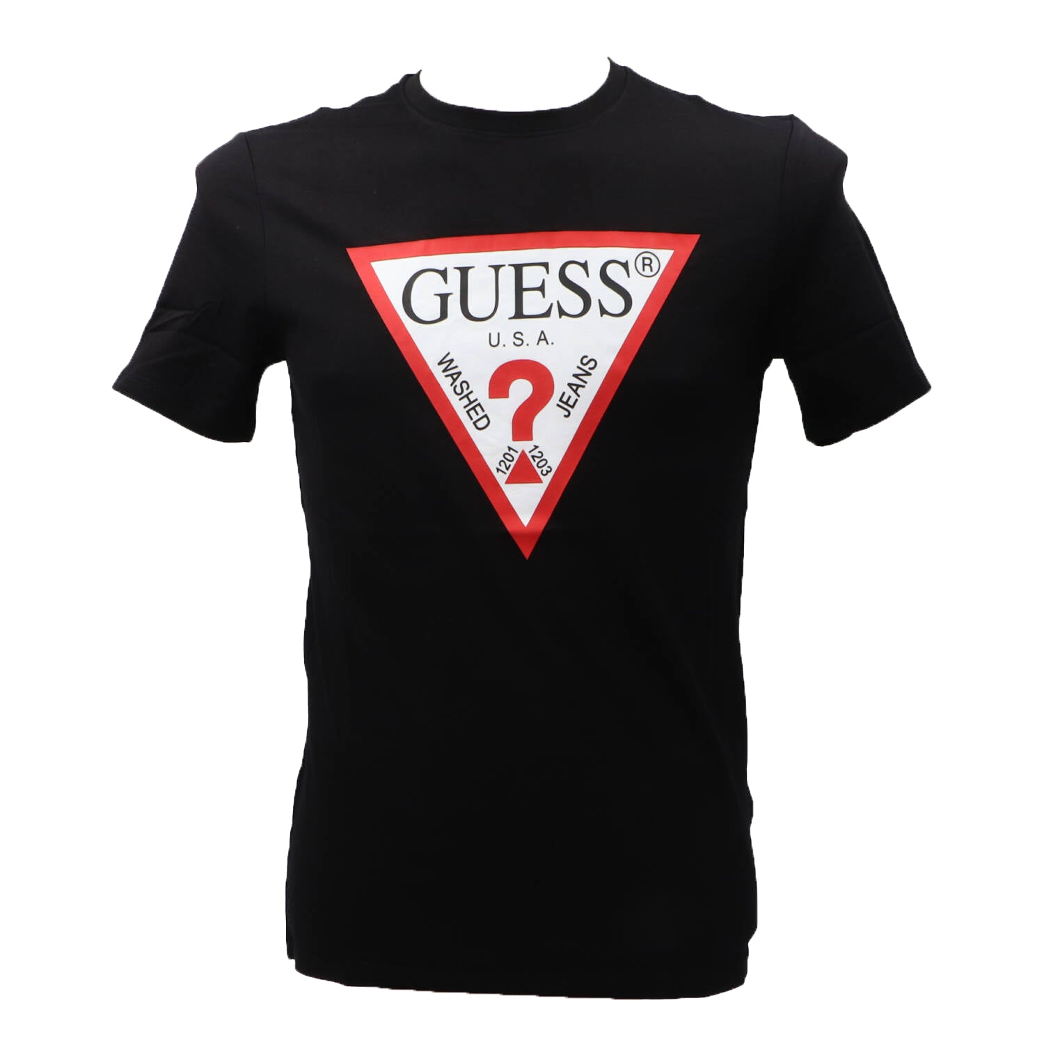 Guess T-shirt T-shirt MAN ORIGINAL TEE Nero