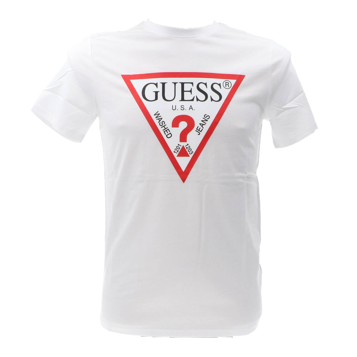 Guess T-shirt T-shirt MAN ORIGINAL TEE Bianco