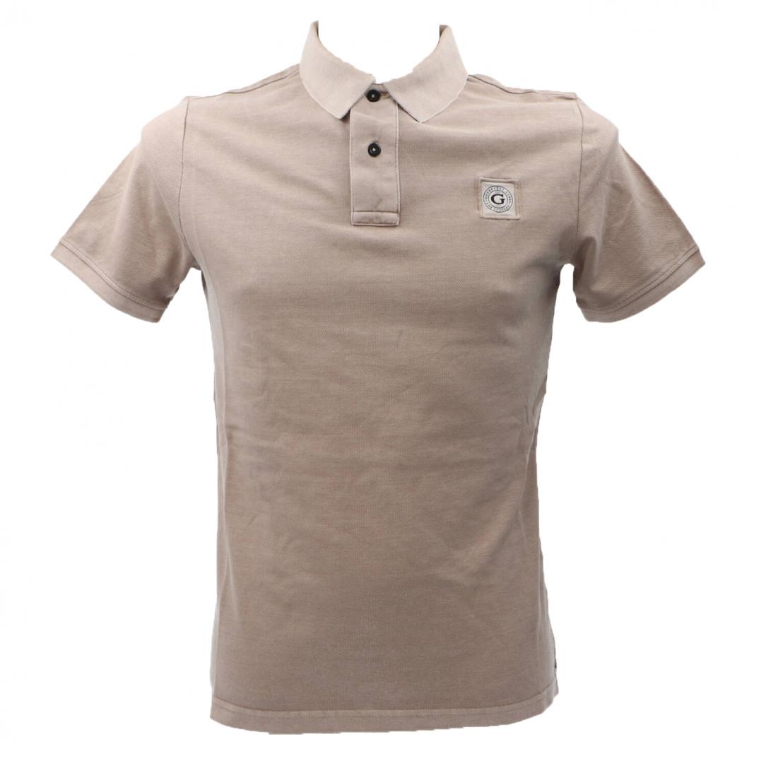WASHED SS POLO Beige 1