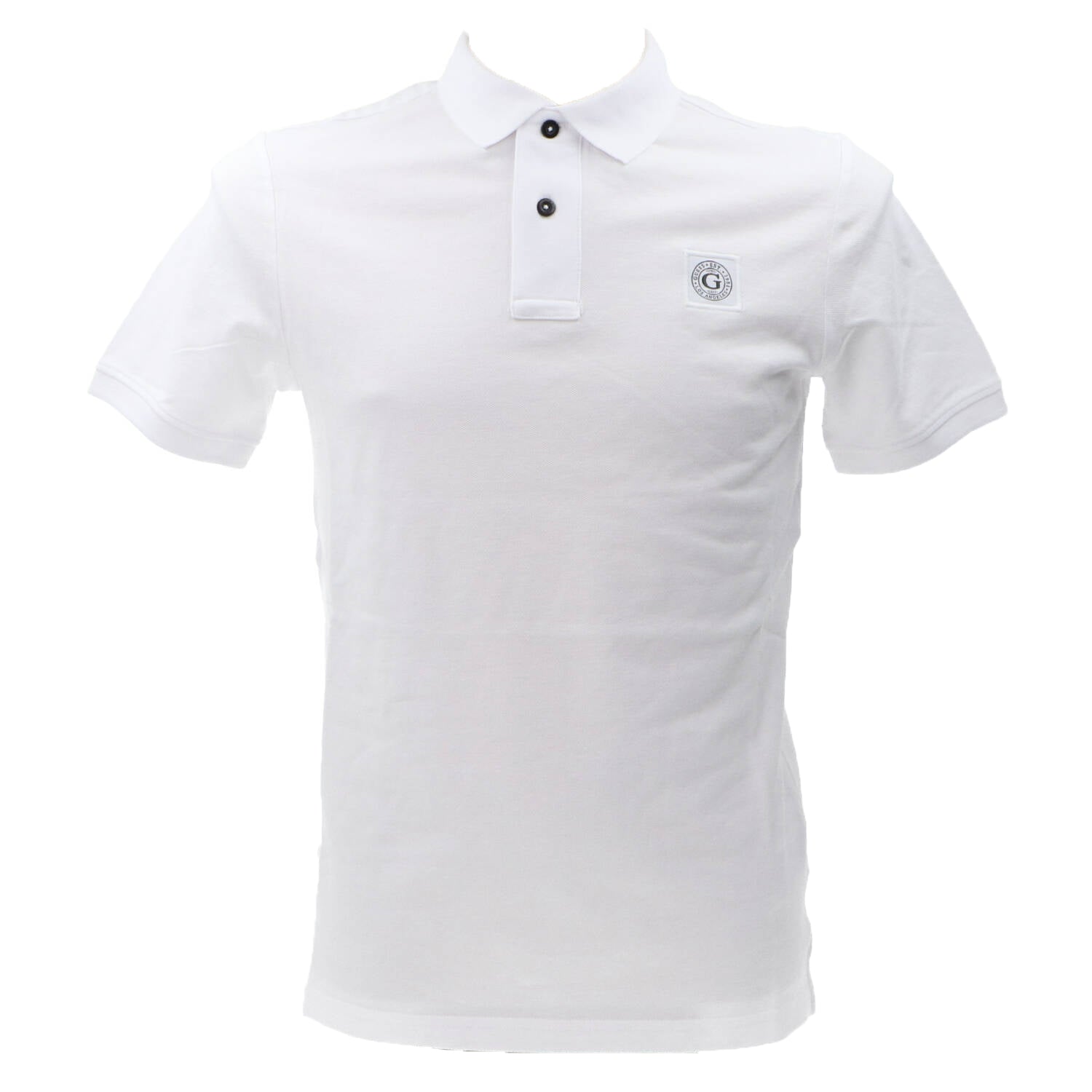 Guess Polo Polo WASHED SS POLO Bianco