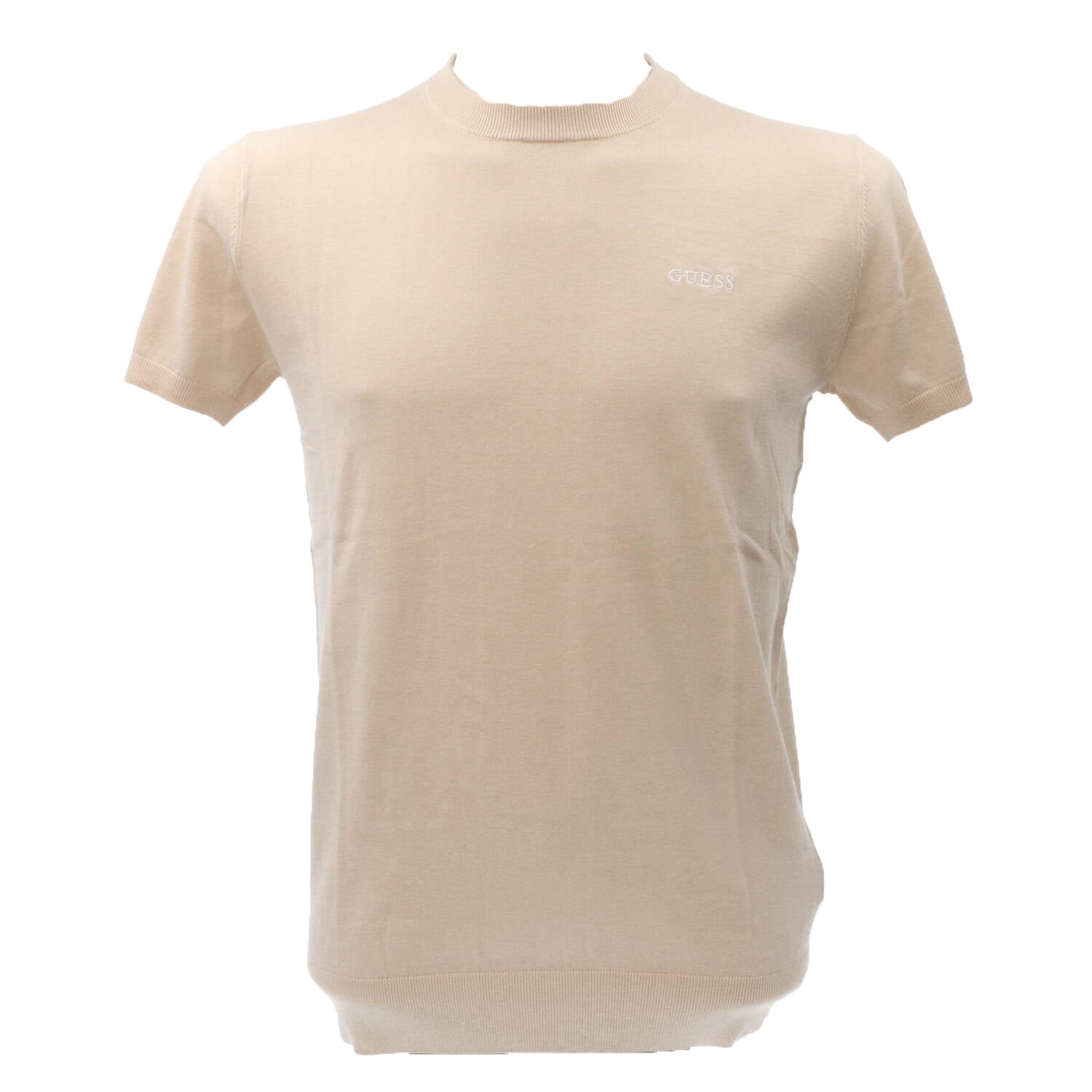 Guess Maglioni Maglioni JERSEY GIROCOLLO Beige