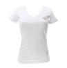 Guess T-shirt W2YI45J1314 SS VN MINI TRIANGLE TEE Bianco - Foto 3