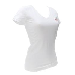 W2YI45J1314 SS VN MINI TRIANGLE TEE Bianco
