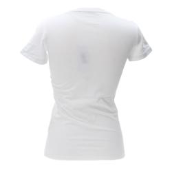 Guess T-shirt W2YI45J1314 SS VN MINI TRIANGLE TEE Bianco