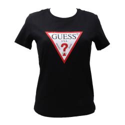 Guess T-shirt T-shirt SS CN ORIGINAL TEE Nero
