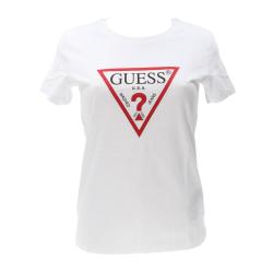 Guess T-shirt T-shirt SS CN ORIGINAL TEE Bianco