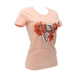 T-shirt TROPICAL TRIANGLE TEE Rosa Pesca