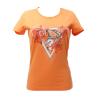 Guess T-shirt T-shirt TROPICAL TRIANGLE TEE Arancione - Foto 1