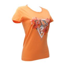 T-shirt TROPICAL TRIANGLE TEE Arancione
