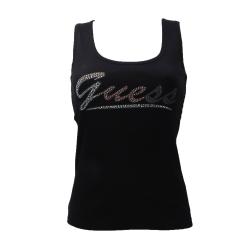 Guess Canotte Canotte LOGO TANK TOP Nero