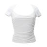 Guess Maglia Maglia FARAH SHIRRED TOP Bianco - Foto 1
