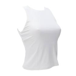 Canotte SL MORA CUT OUT BACK TOP Bianco