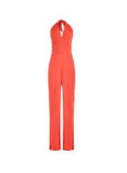 Guess Tute Tute EMILY SHINY RIB OVERALL Rosso Corallo