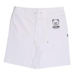 Moschino Bermuda Bermuda V1A6811 BEAR PANTS Bianco