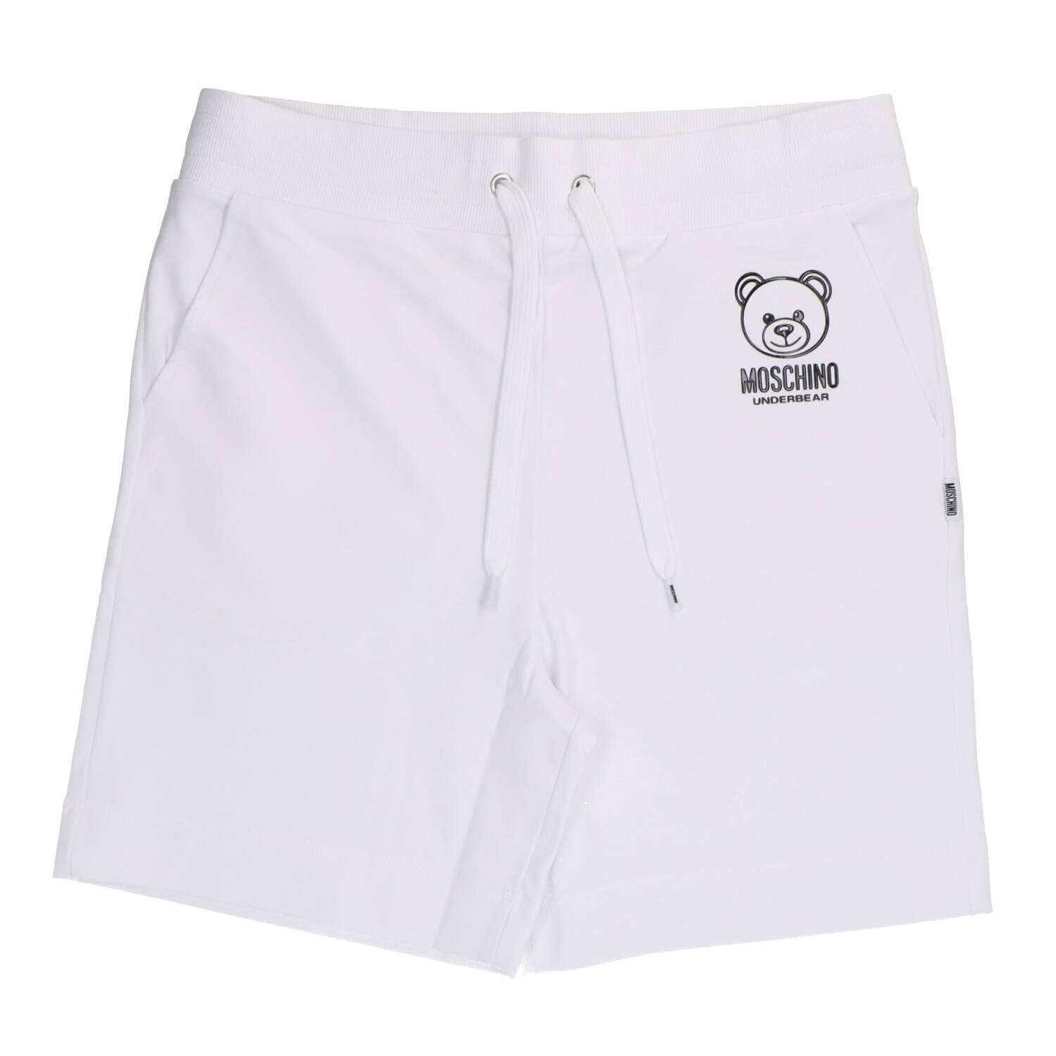 Moschino Bermuda Bermuda V1A6811 BEAR PANTS Bianco