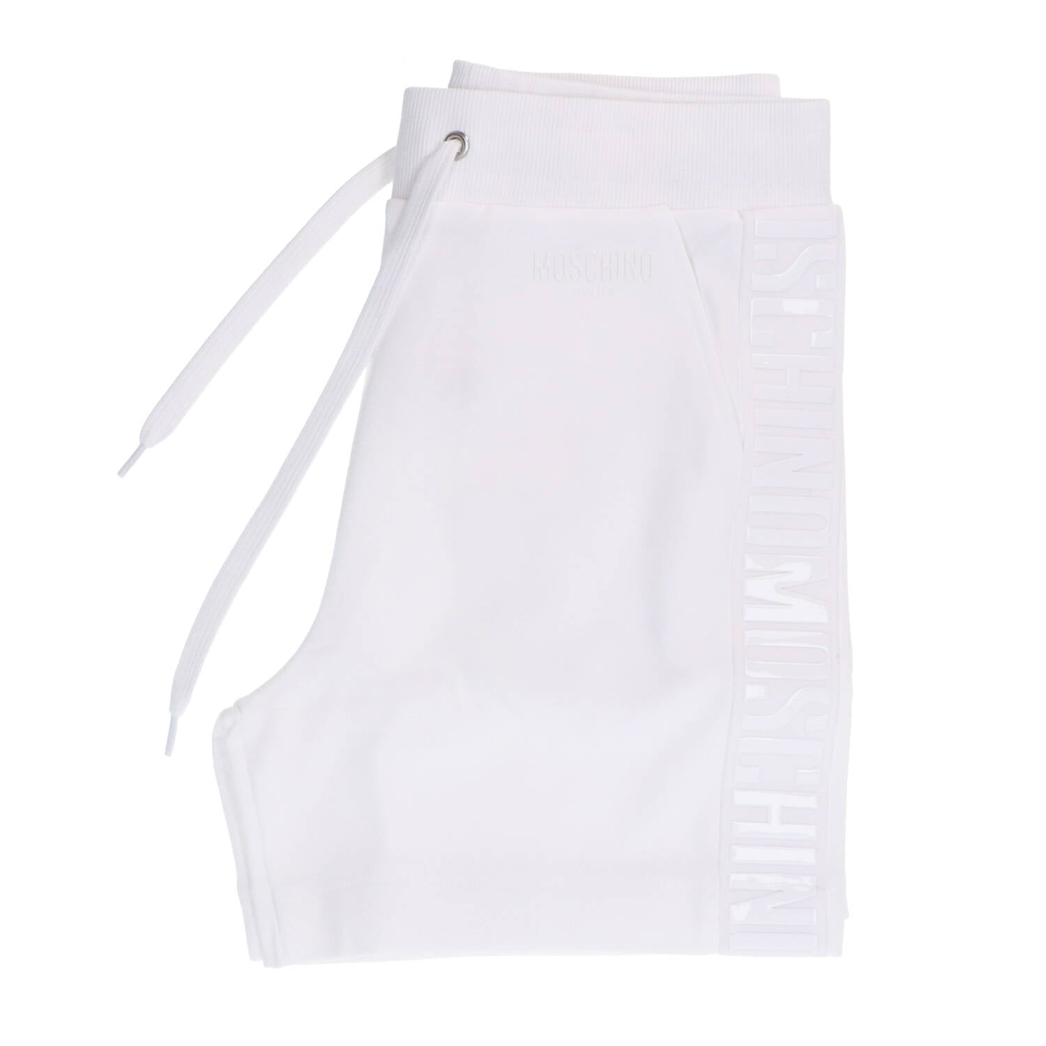 Moschino Bermuda  241V3A6703 9410 Beach pants Bianco