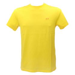 Sun 68 T-shirt T-shirt T34145 SPECIAL DYED S/S Giallo