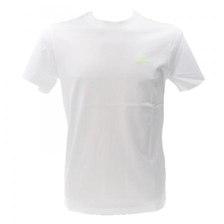 T Shirt Uomo T34145 SPECIAL DYED S/S Bianco