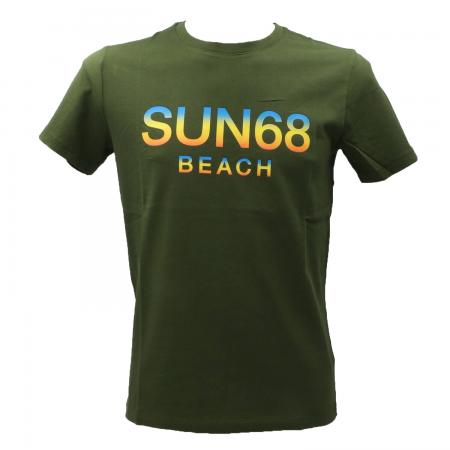 T Shirt Uomo T34141 BEACH BIG LOGO S/S...