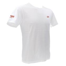 T-shirt T34140 BEACH LOGO S/S Bianco
