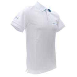 Polo A34141 FANCY ON CHEST BEACH S/S Bianco