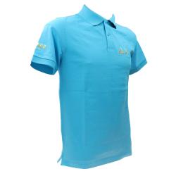 Sun 68 Polo Polo A34141 FANCY ON CHEST BEACH S/S Azzurro