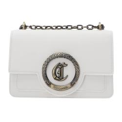 Just Cavalli Borse tracolla Borse tracolla Range Z new metal circle Bianco