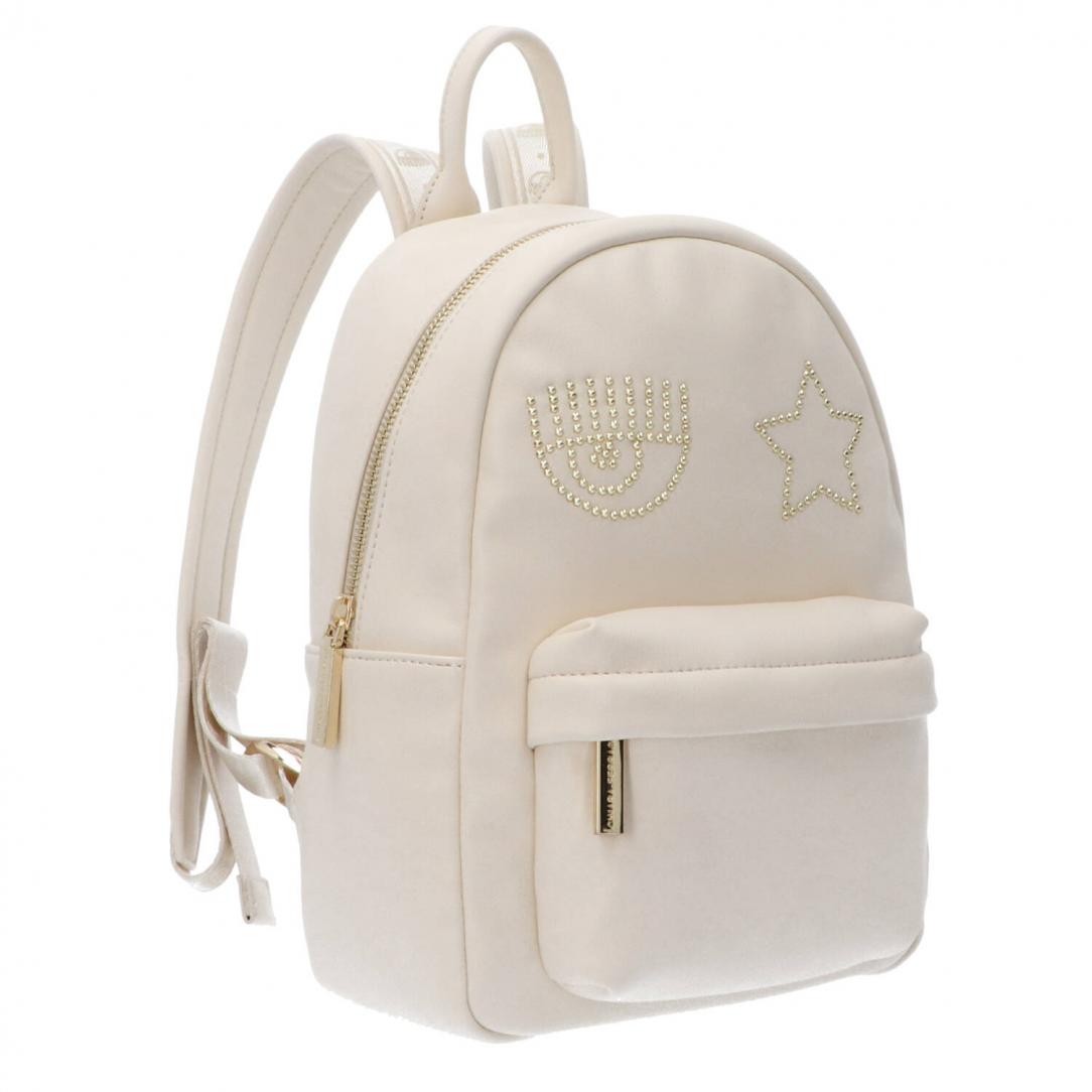 Range O eye star Backpack Beige 2