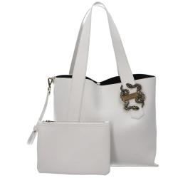 Just Cavalli Borse a spalla Borse a spalla Range new iconic snakes Bianco