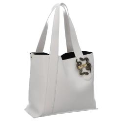 Borse a spalla Range new iconic snakes Bianco