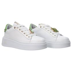 Sneakers Combi strass Verde