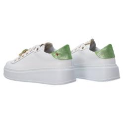 Sneakers Combi strass Verde