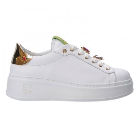 Sneakers Donna Combi strass Oro