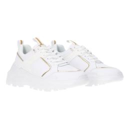 Sneakers Fondo casper dis. 1 Bianco
