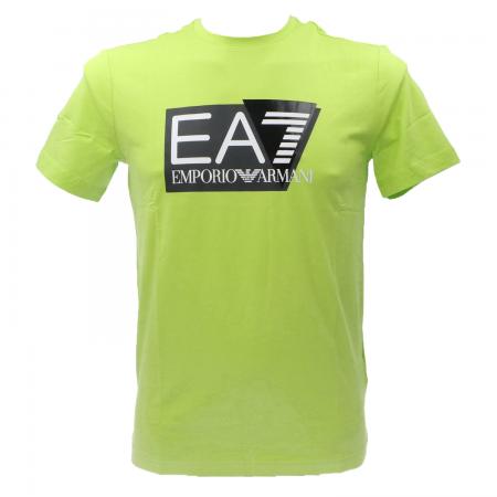 T Shirt Uomo 3DPT62 LOGO STAMP Verde