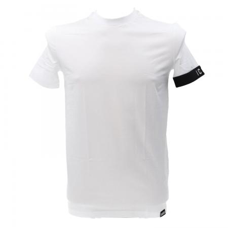 T Shirt Uomo D9M3S5030 ICON Bianco 