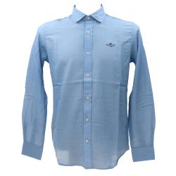 Aeronautica Militare Camicia Camicia 1242CT3292 CAMICIA M.L. Azzurro