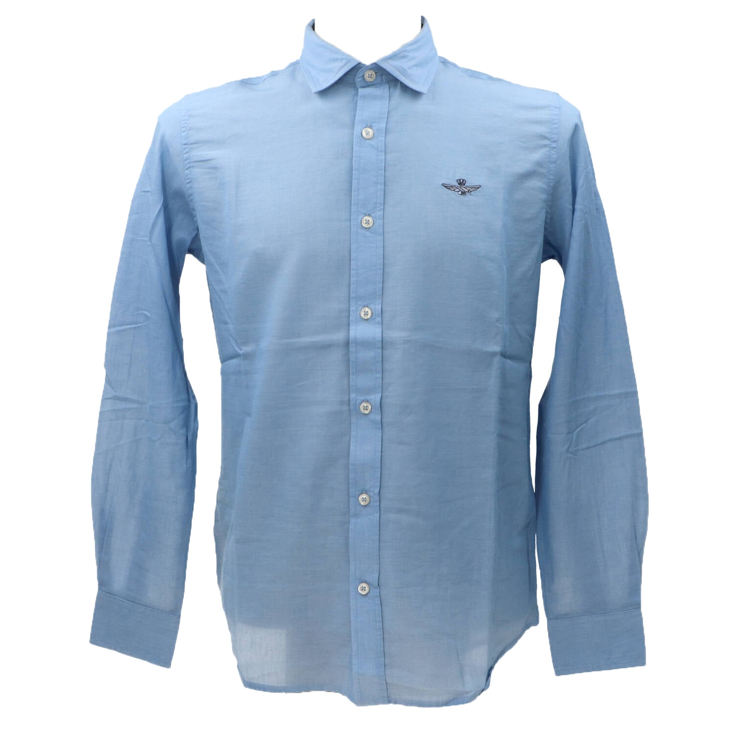 Aeronautica Militare Camicia Camicia 1242CT3292 CAMICIA M.L. Azzurro