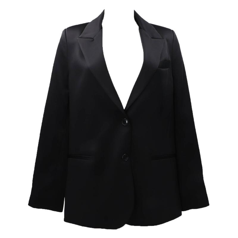 Jaycì Giacca Giacca BLAZER IN RASO Nero