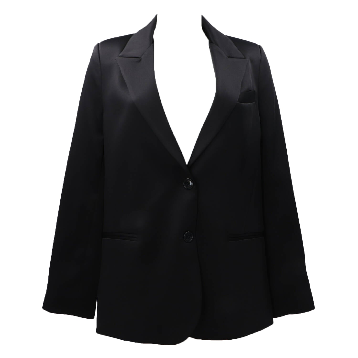 Jaycì Giacca Giacca BLAZER IN RASO Nero