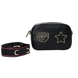 Chiara Ferragni Borse tracolla Borse tracolla RANGE O EYE STAR EMBROIDER Nero