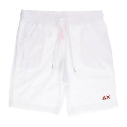 Bermuda F34153 SHORT PANT BEACH LOGO Bianco