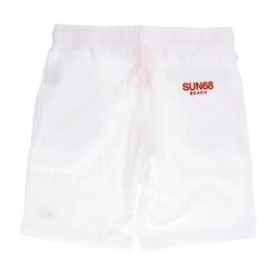 Bermuda F34153 SHORT PANT BEACH LOGO Bianco